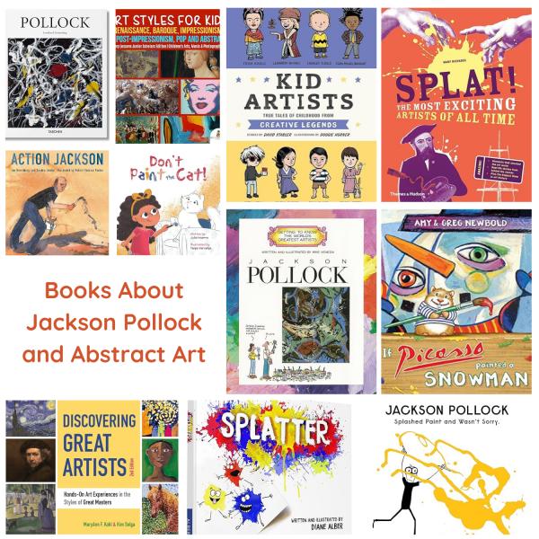 Books about Jackson Pollock and Abstract Art