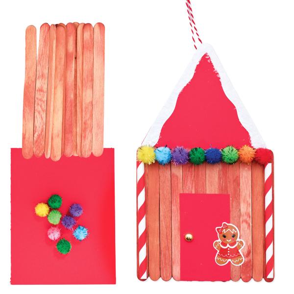 Gingerbread House Ornament craft