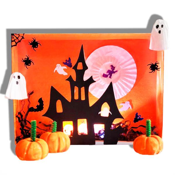 Halloween diorama children can make