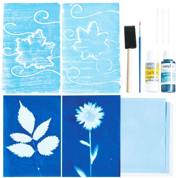 Anna Atkins sunprints for children and Printing Techniques